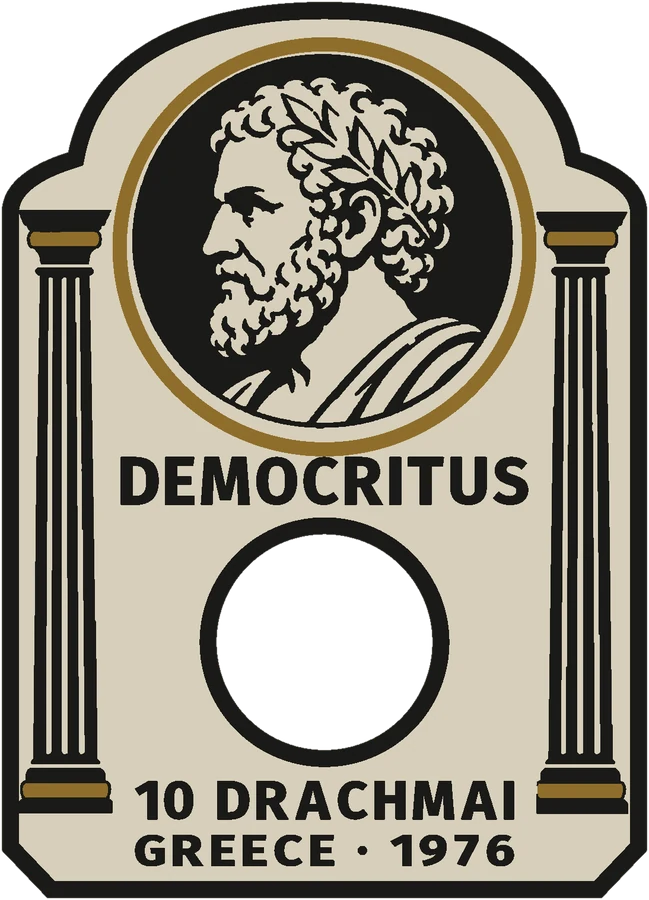 Democritus plaque